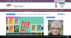 Desktop Screenshot of medef-idf.fr